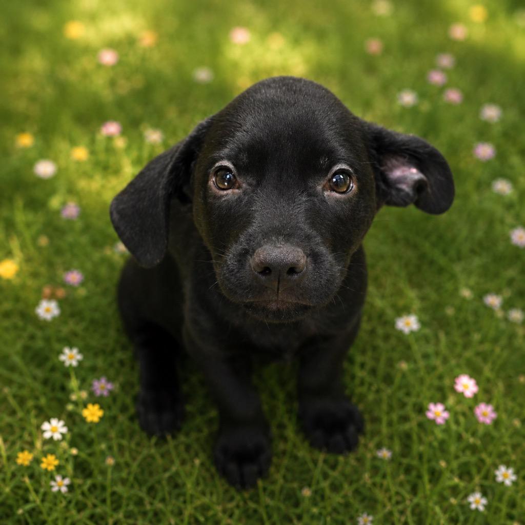 Nova, Adoptable, Puppy Female Labrador Retriever & Chihuahua.