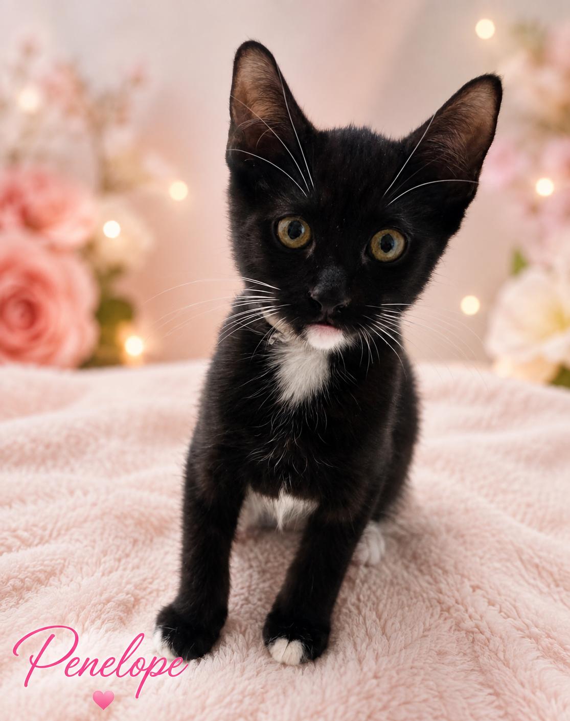 Penelope - Confident & Friendly, adopted, Kitten Female Tabby.