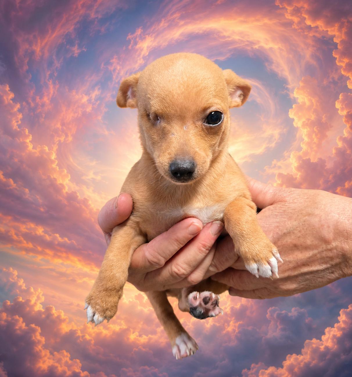 Pecan "Pie", ADOPTABLE, Puppy Female Chihuahua.
