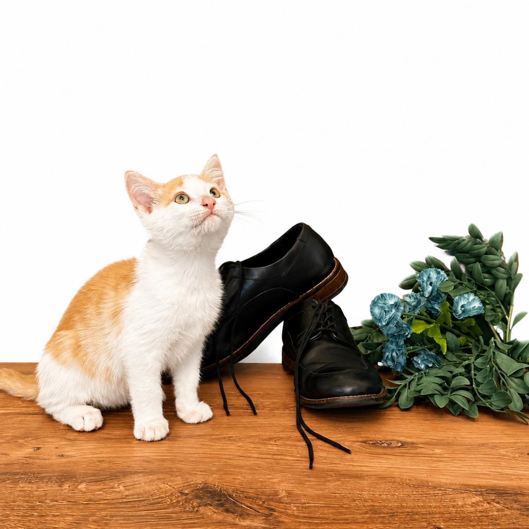 Mary Jane's Loafer, Adoptable, Kitten Female Domestic Short Hair.