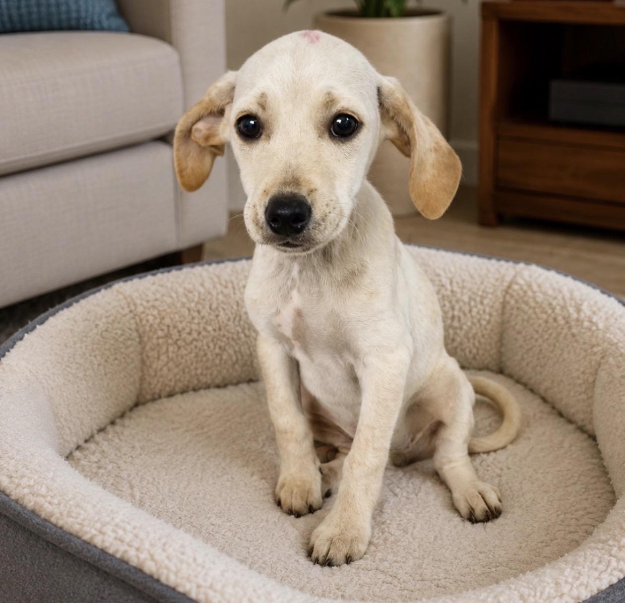 Fanny, ADOPTABLE, Puppy Female Mixed Breed.