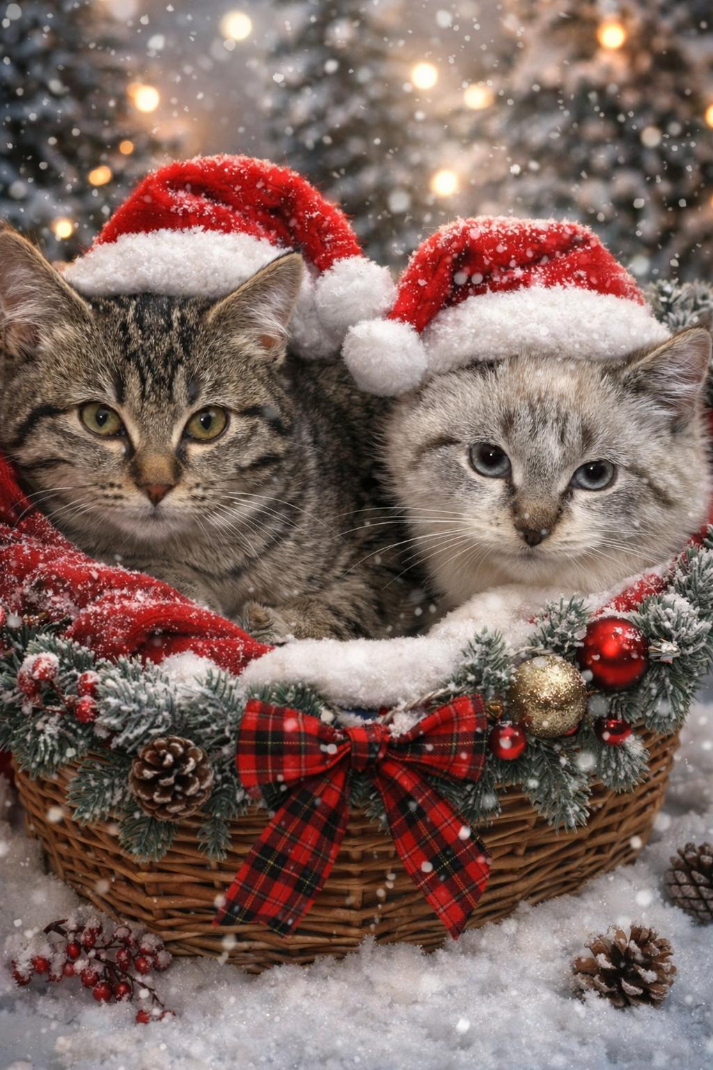 Jingle and Bells, adopted, Kitten Male Siamese & Domestic Short Hair.