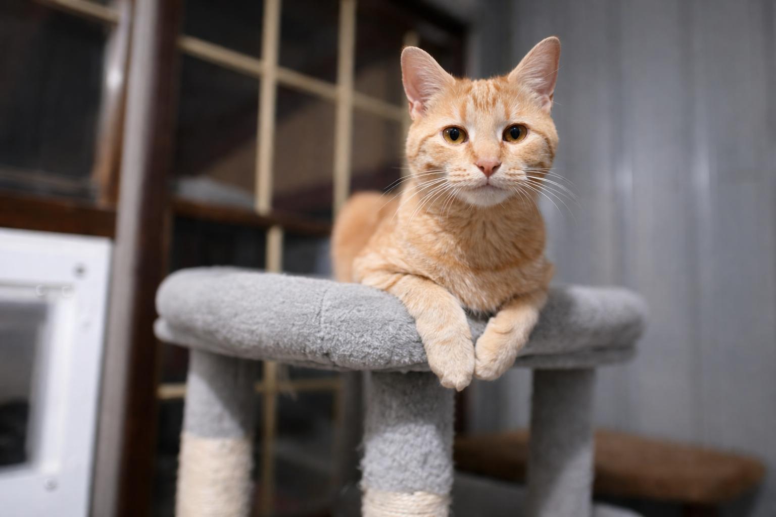 Enlarge Butters, a Adoptable Domestic Short Hair in North Vernon, IN image 1/3