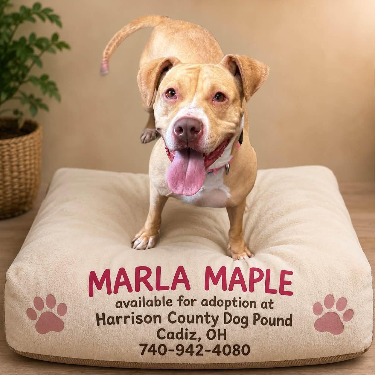 MARLA MAPLES, Adoptable, Adult Female Pit Bull Terrier.