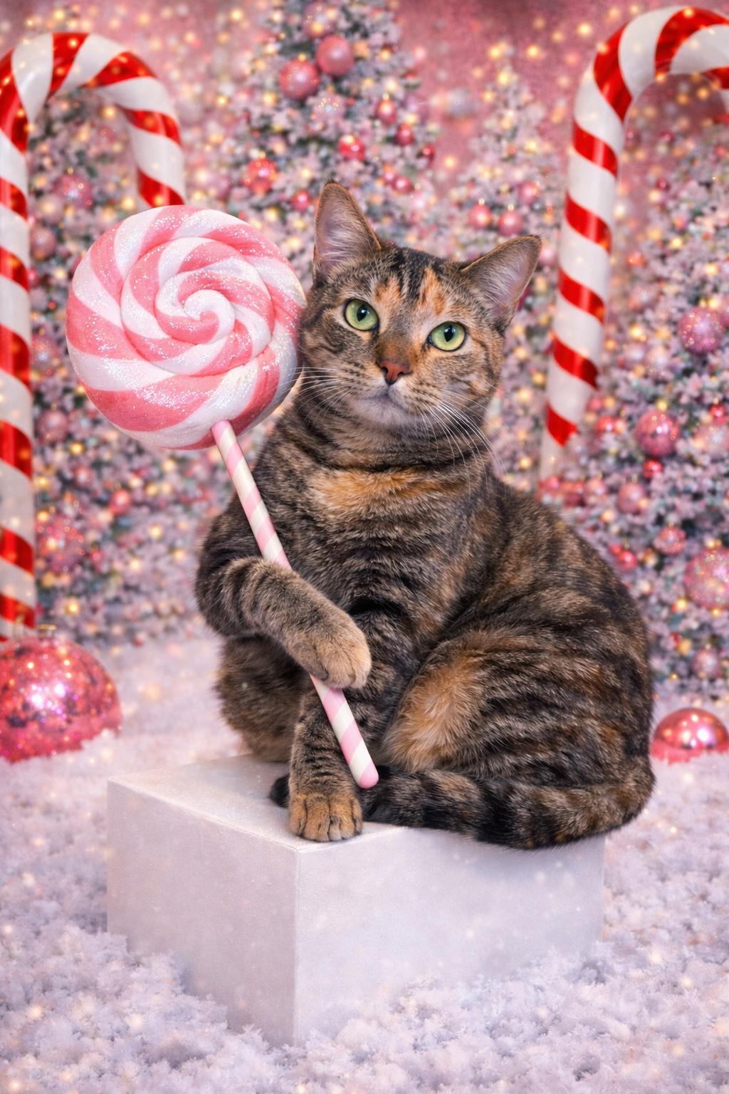 Cleopatra, Adoptable, Adult Female Torbie.