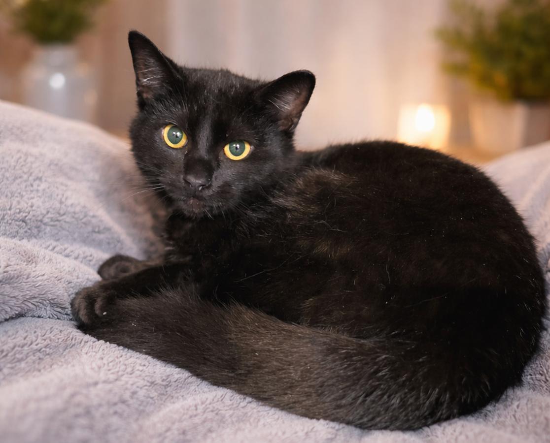Enlarge Kitten Kane, a Adoptable Domestic Short Hair in Cuyahoga Falls, OH image 1/3