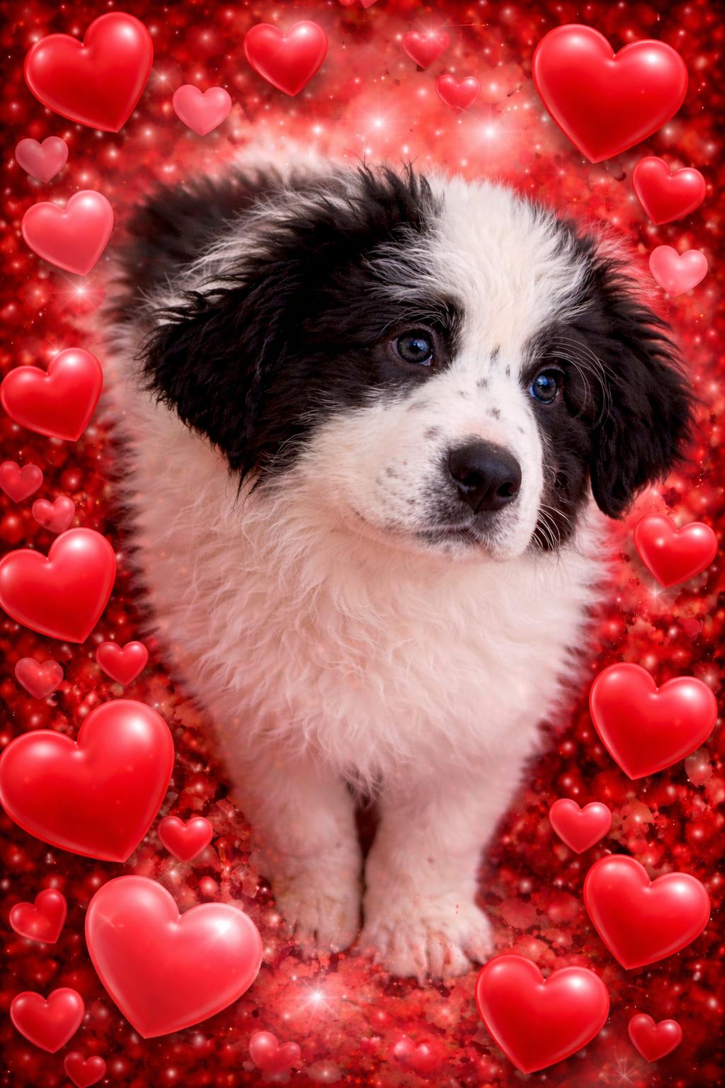 Panda, Adoptable, Puppy Male Great Pyrenees.