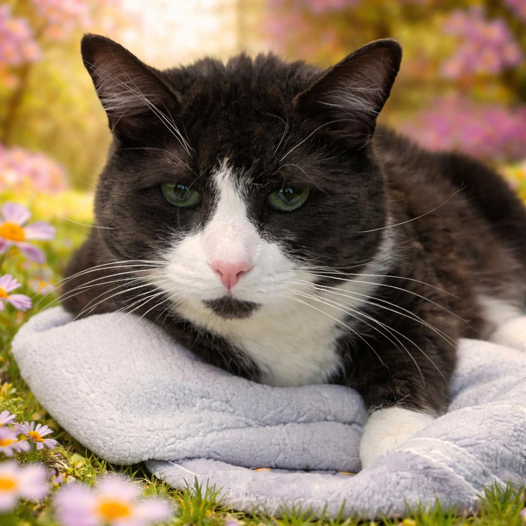 Gelato, adopted, Adult Male Domestic Short Hair.