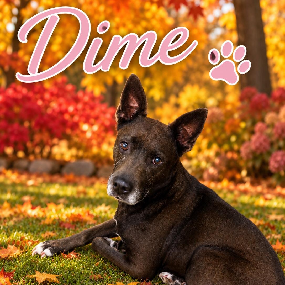 Enlarge Dime, a Adoptable mixed breed in Paramus, NJ image 1/1