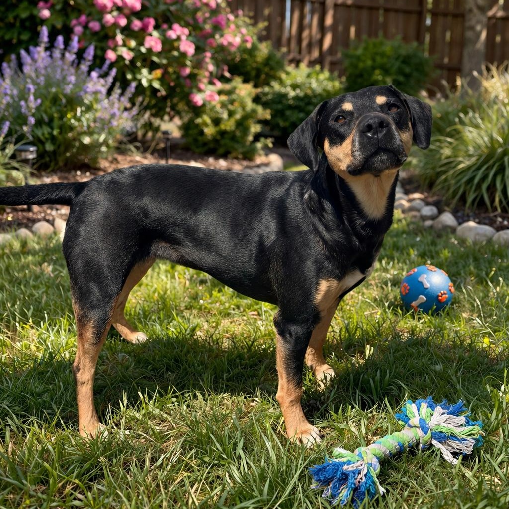 Enlarge *Reese, a Adoptable mixed breed in Justin, TX image 1/5