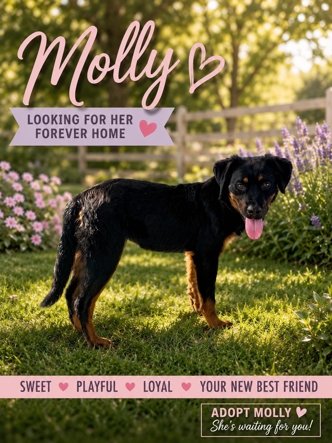 Enlarge Molly, an adopted mixed breed in Chippewa Falls, WI image 2/4