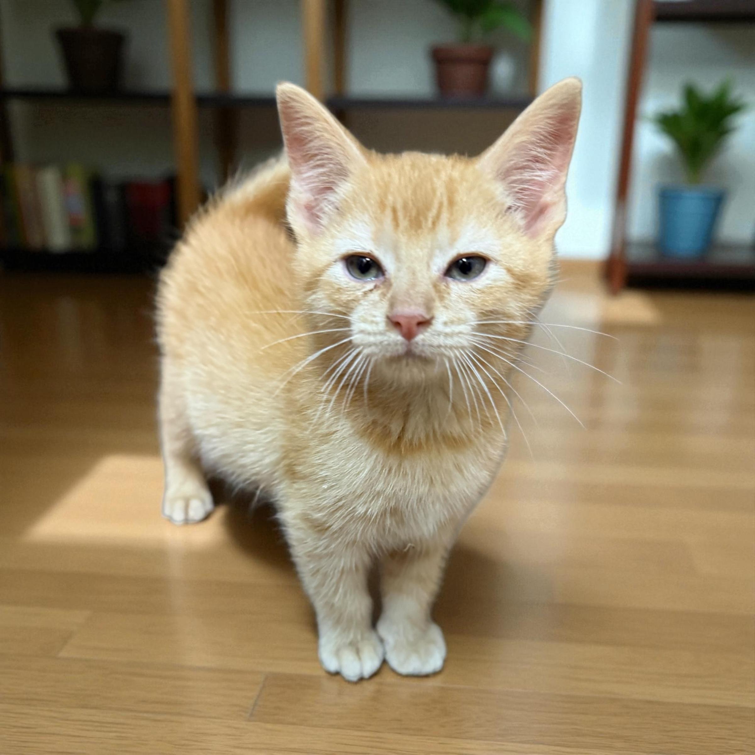 Tee, Adoptable, Kitten Male Tabby.
