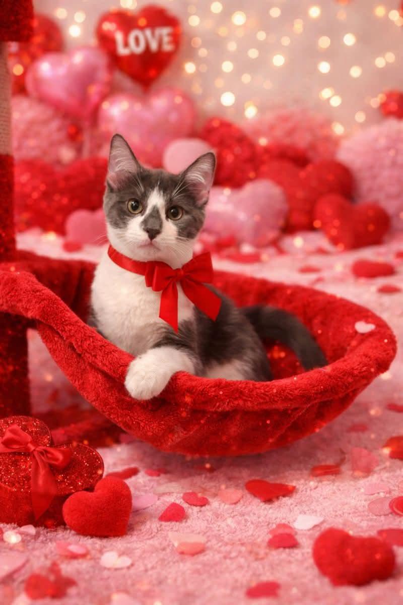 Willow & Harlow, an adopted Domestic Medium Hair in Bloomingdale, GA image 2/5