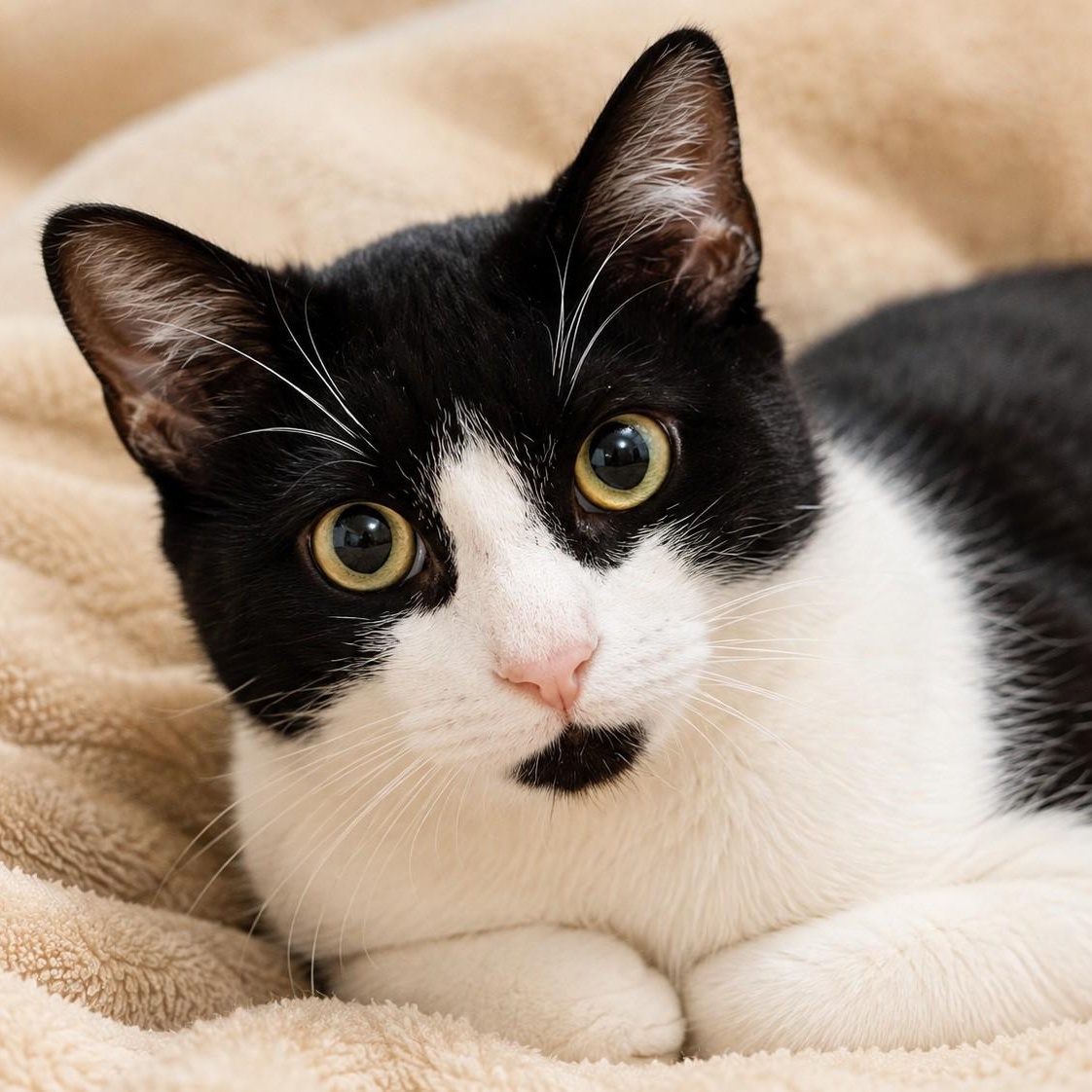 Oreo, Adoptable, Young Male American Shorthair.