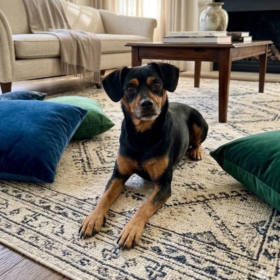 Elvis, ADOPTABLE, Adult Male Miniature Pinscher.