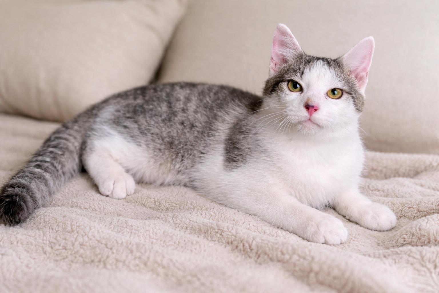 Pekoe, ADOPTABLE, Young Male Domestic Short Hair.