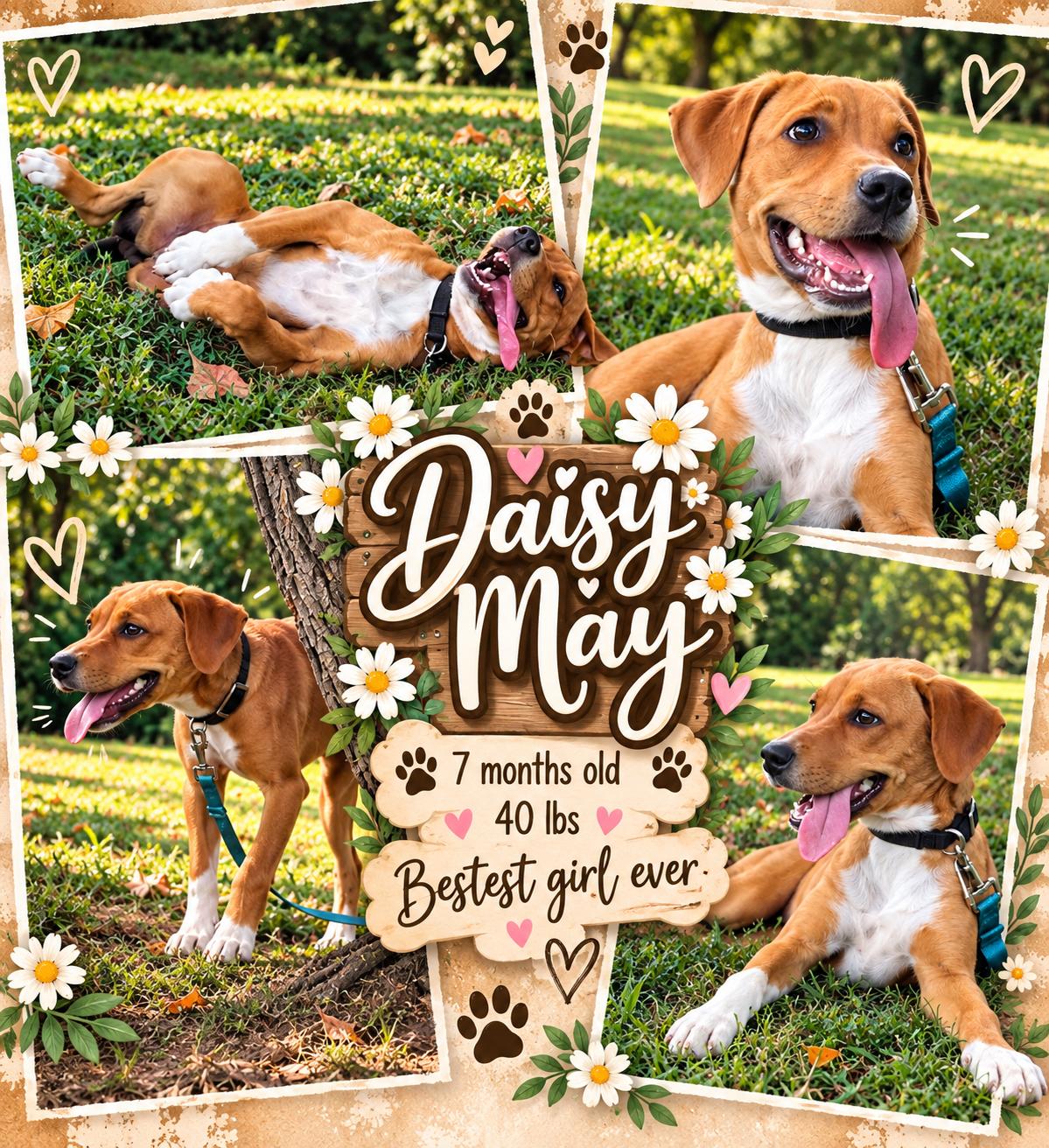 Enlarge Daisy May, a Adoptable mixed breed in Jackson, TN image 1/1