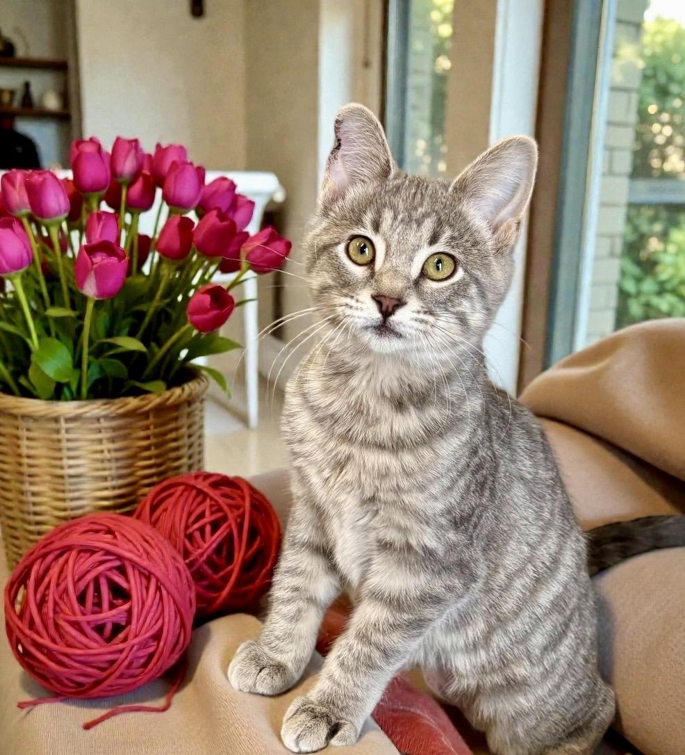 Enlarge Nova, a ADOPTABLE Tabby in Perry, IA image 5/6