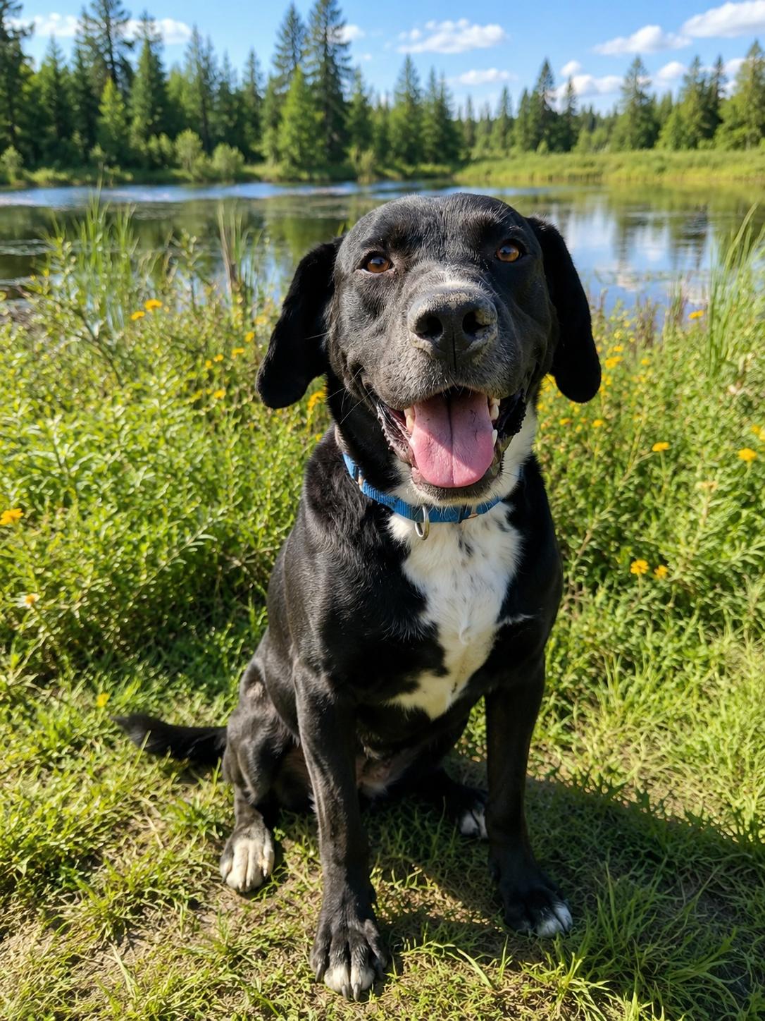 Otis, Adoptable, Young Male Labrador Retriever.