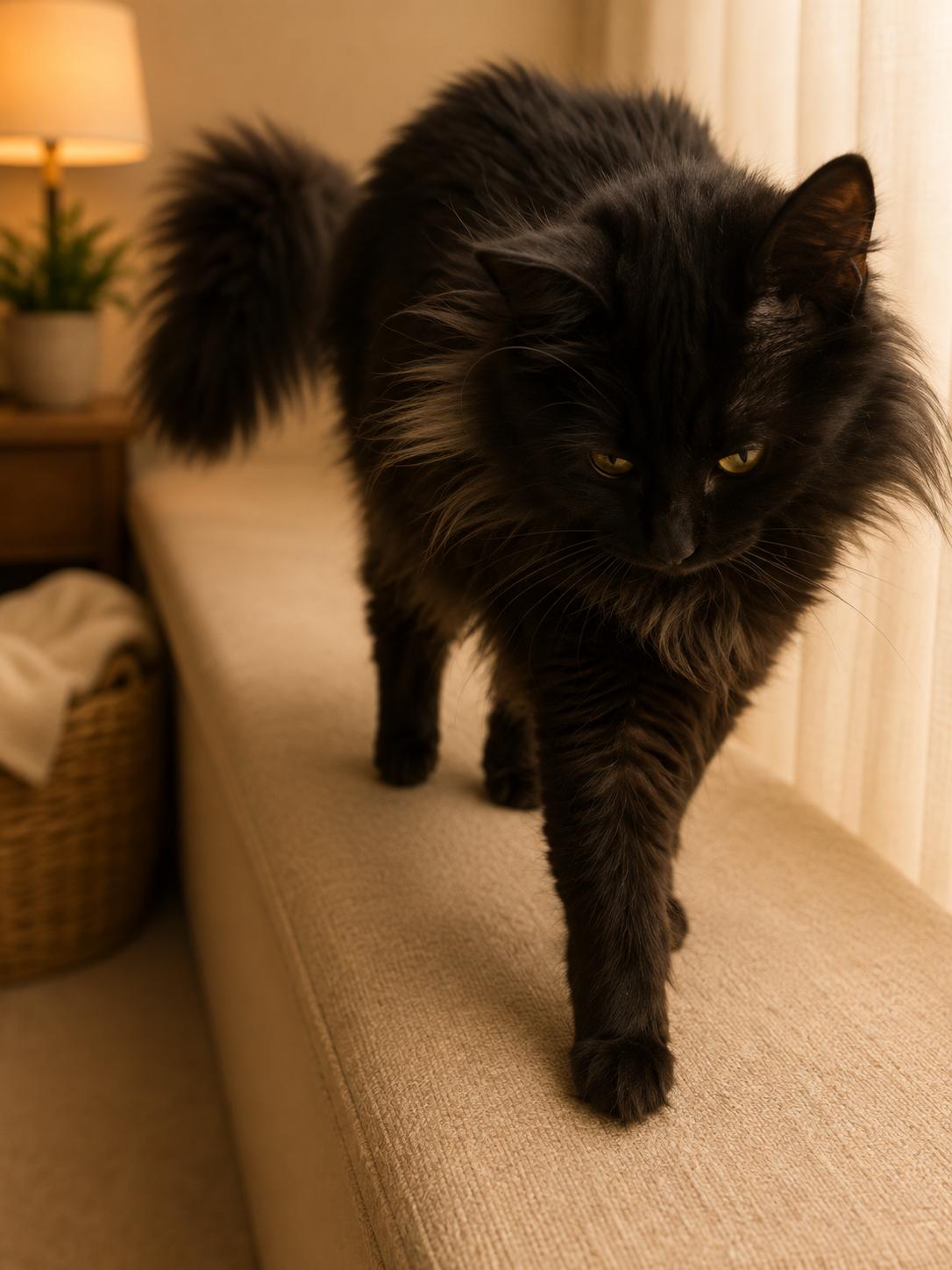 Enlarge Sugar Baby, a ADOPTABLE Domestic Medium Hair in Santa Cruz, CA image 2/6