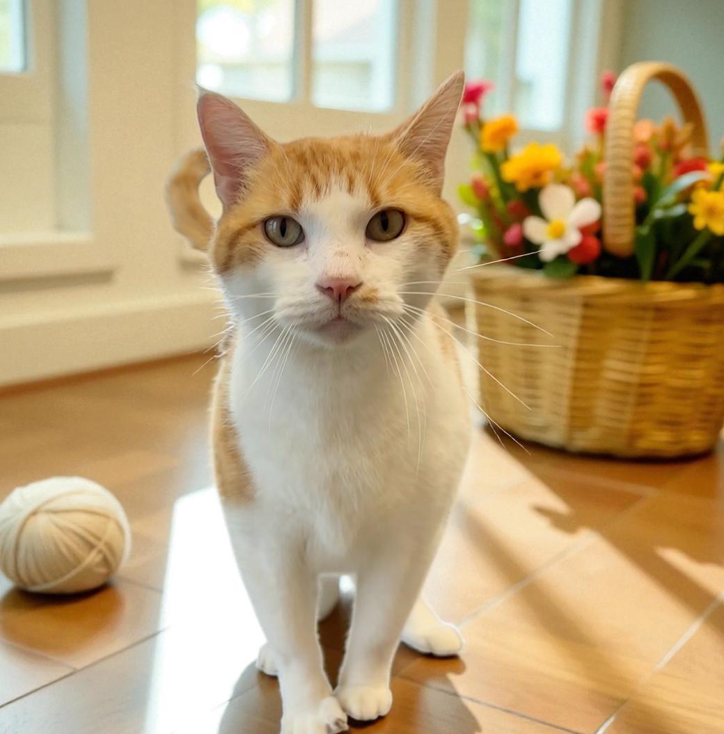 Kitty, adoptable, Adult Male Domestic Short Hair.