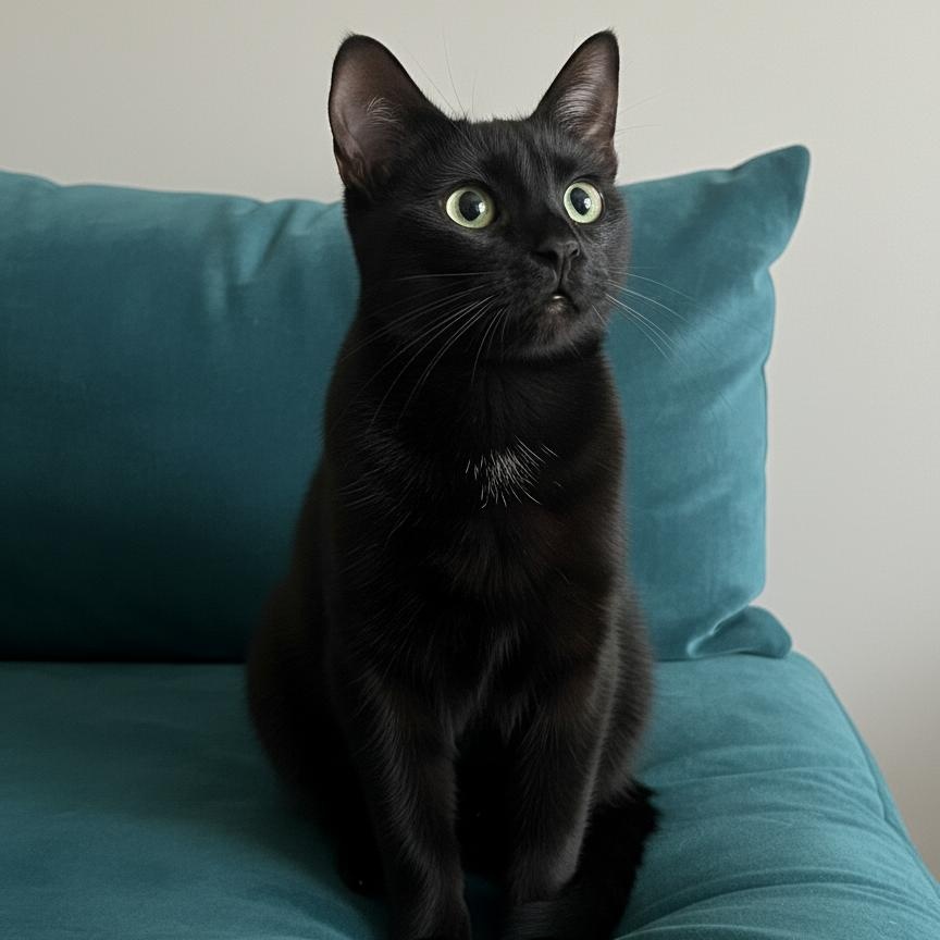 Enlarge Raven, a Adoptable Domestic Short Hair in Allen, TX image 5/5