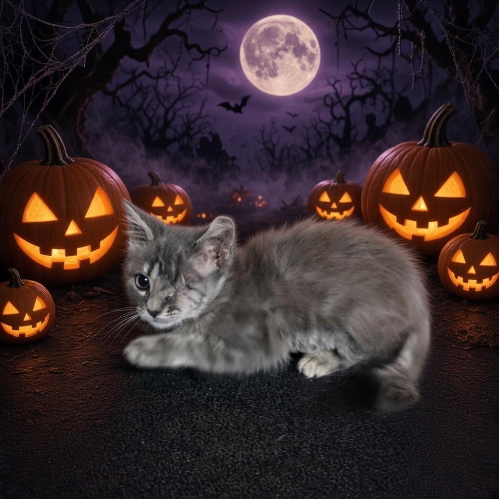 Blink, Adoptable, Kitten Female Tabby.