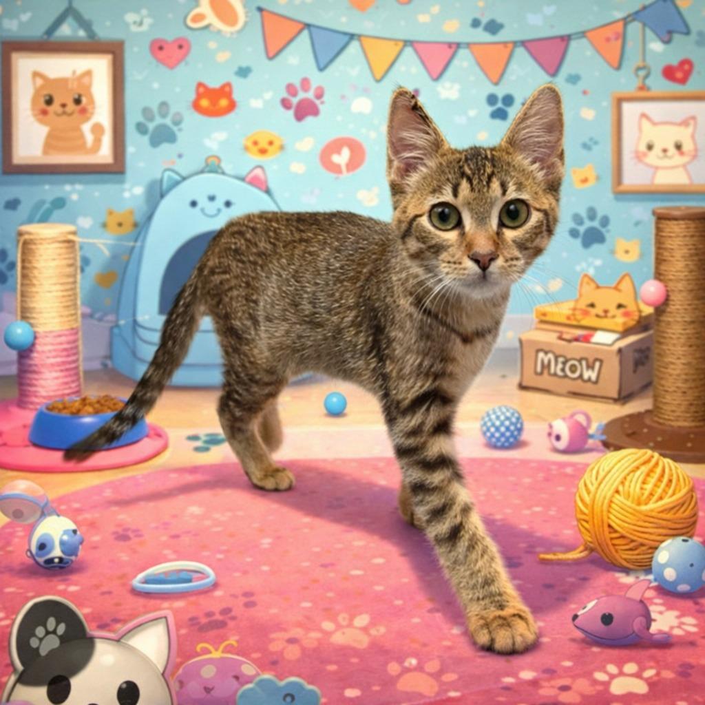 Susie Q, Adoptable, Kitten Female Domestic Short Hair.