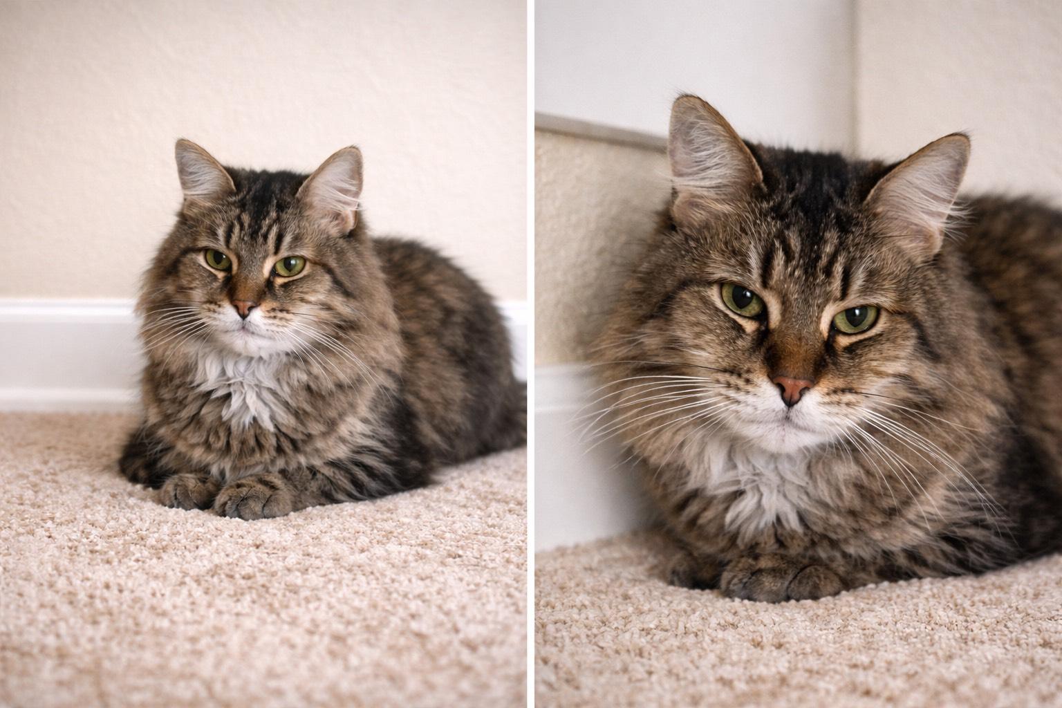 Enlarge Crowley and Lil Bit, a ADOPTABLE Domestic Long Hair in Denver, CO image 6/6