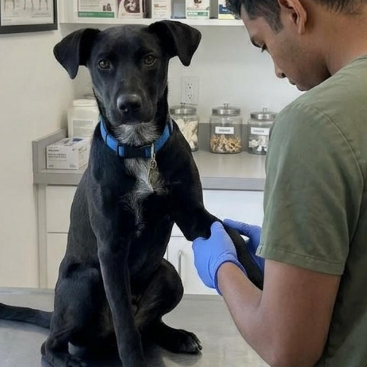 Mikey, a ADOPTABLE Black Labrador Retriever in Sun Valley, CA image 4/6