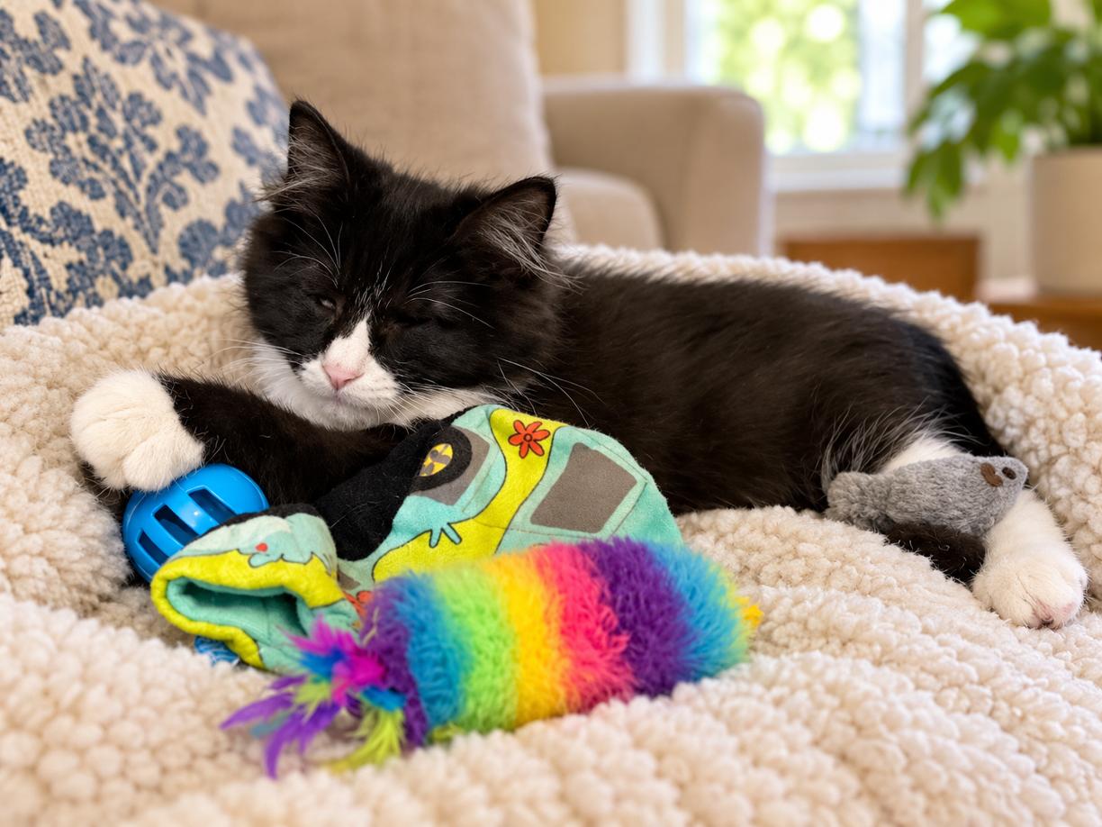 Enlarge Oskar, a Adoptable Domestic Short Hair in Cincinnati, OH image 2/2