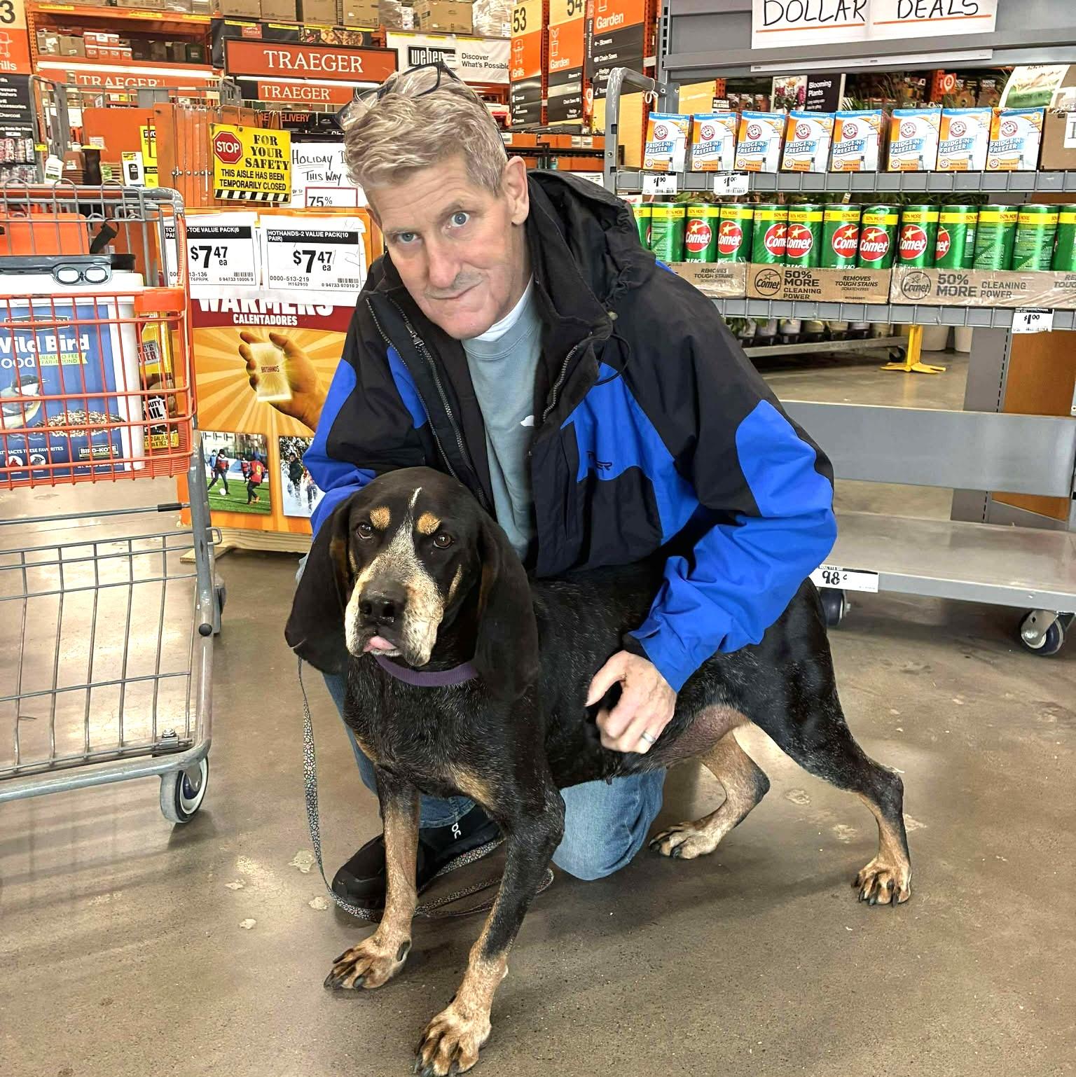 Boomer - Special Needs!, an adopted Bluetick Coonhound in North Bay, ON image 3/6