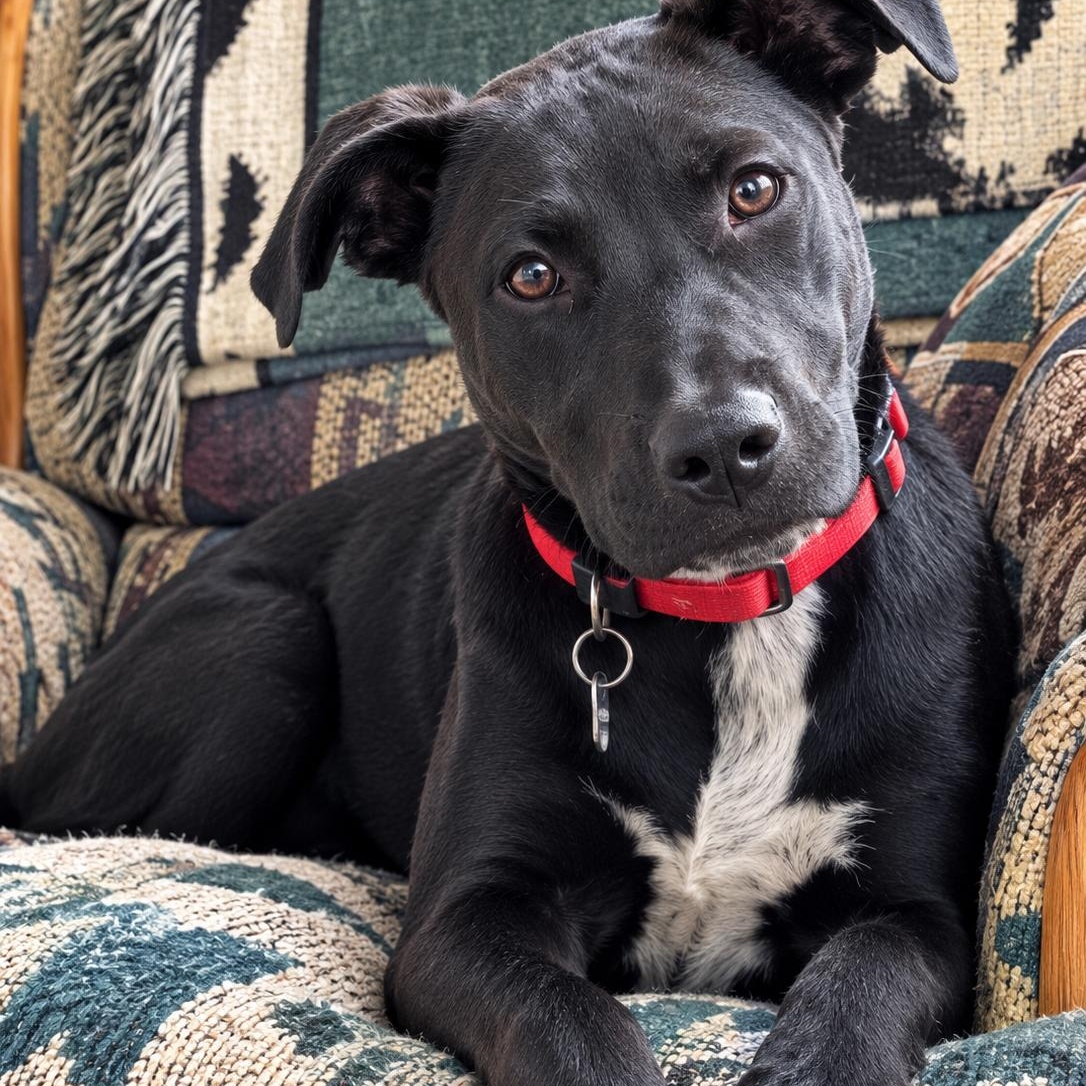 Cinder, adoptable, Puppy Female Pit Bull Terrier & Shepherd.