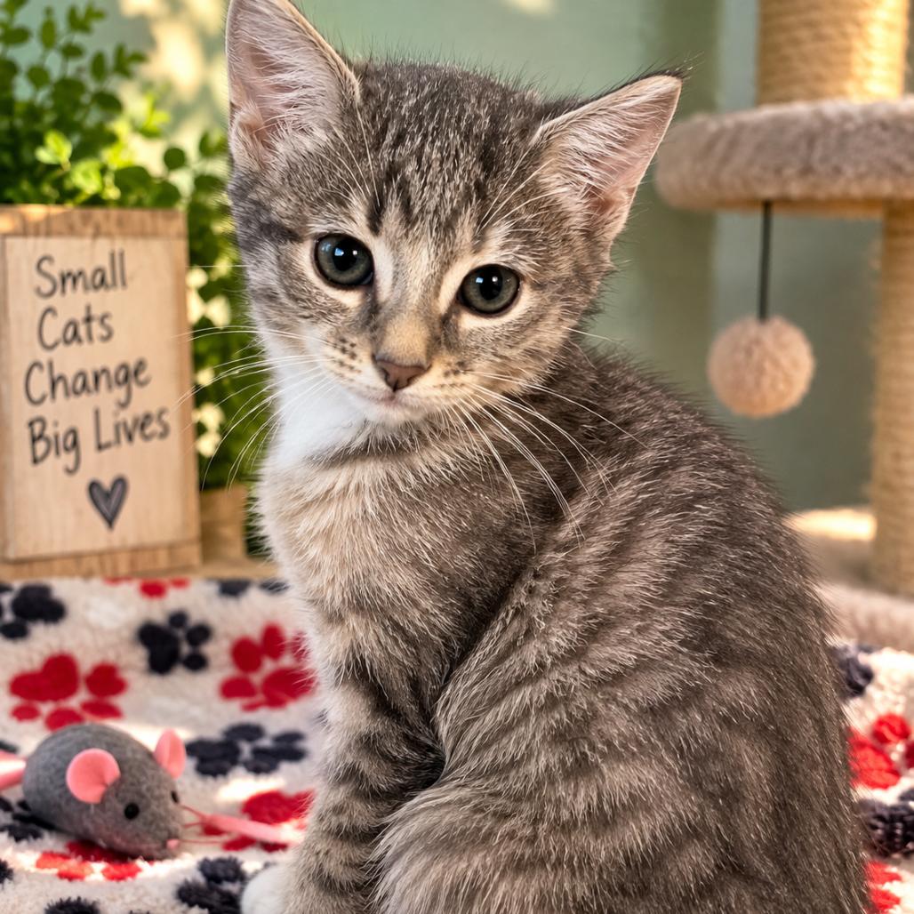 Enlarge Juniper, a Adoptable Domestic Short Hair in Tupelo, MS image 3/3