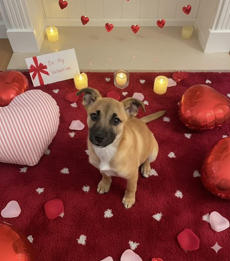 Sandy, Adoptable, Puppy Female Mixed Breed.