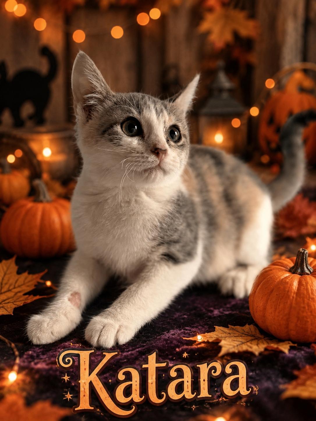 Katara, Adoptable, Kitten Female Domestic Short Hair.