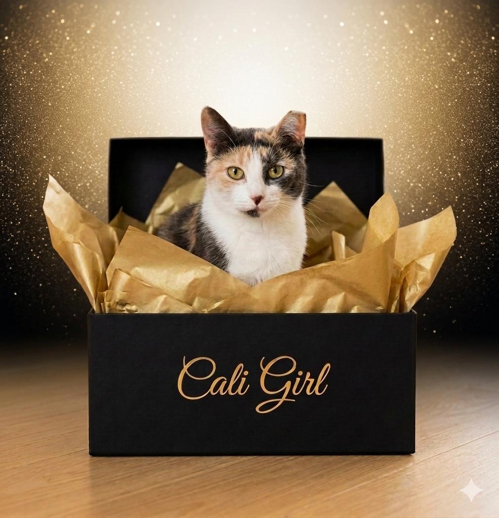 Enlarge Cali, a ADOPTABLE Calico in Houston, TX image 1/3