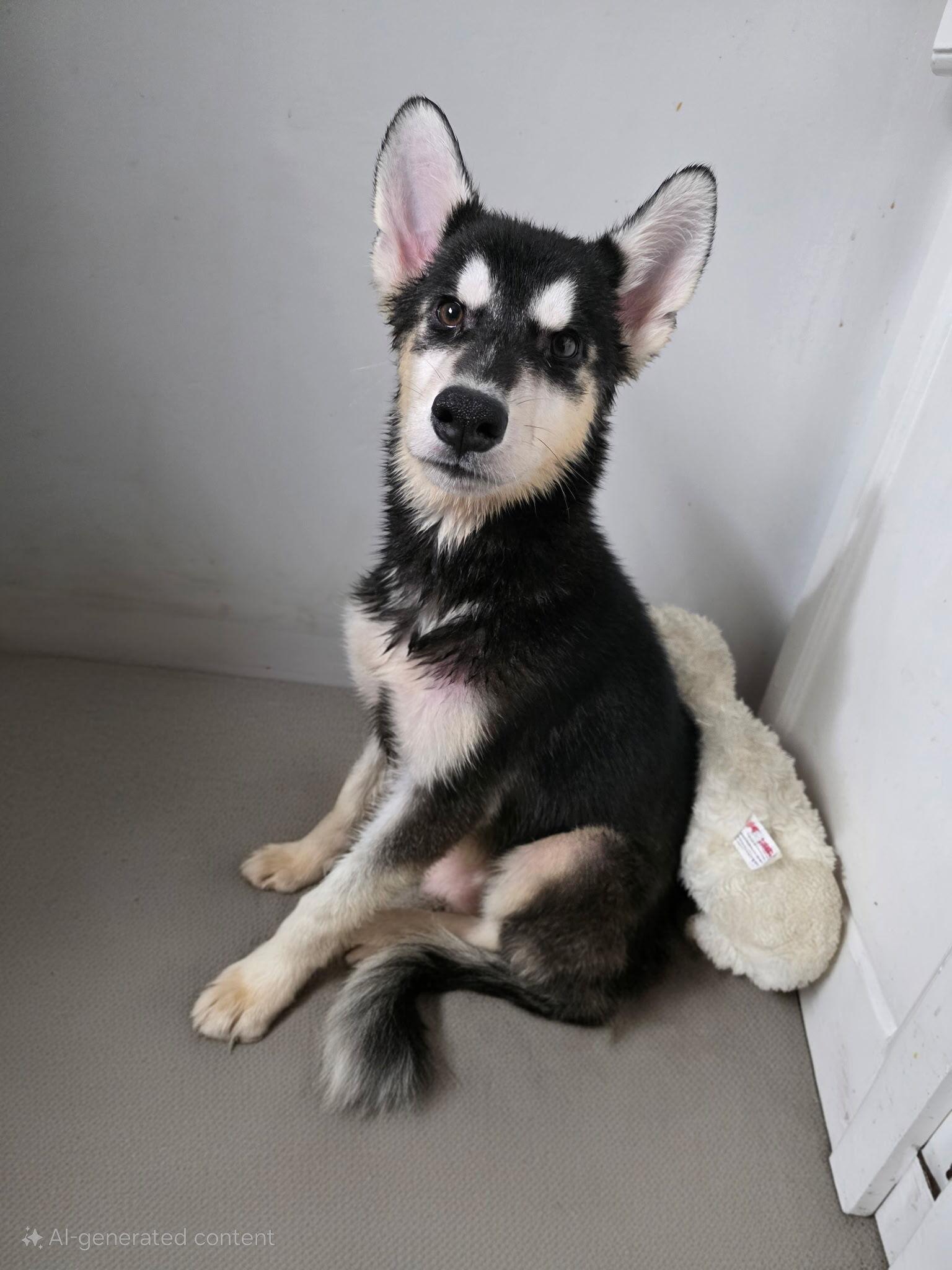 Jina, Adoptable, Puppy Female Klee Kai.