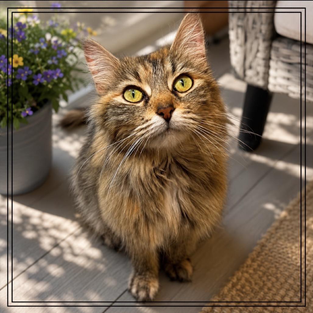 Enlarge Twyla, a Adoptable Domestic Long Hair in Monroe, MI image 4/6