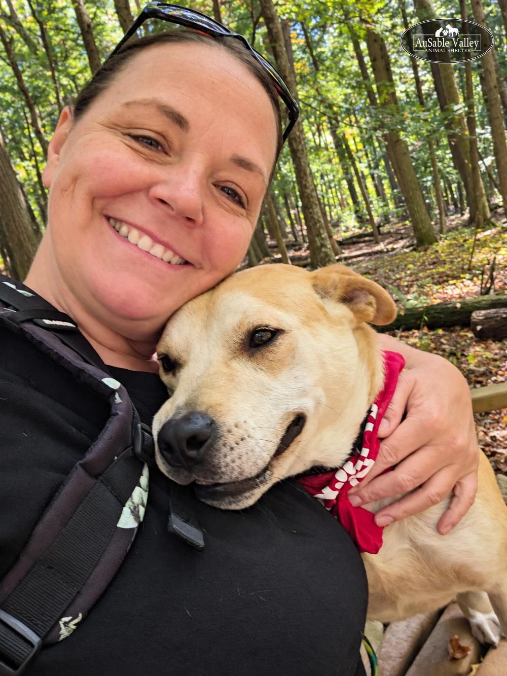 Enlarge Caramel, a Adoptable Mixed Breed in Grayling, MI image 6/6