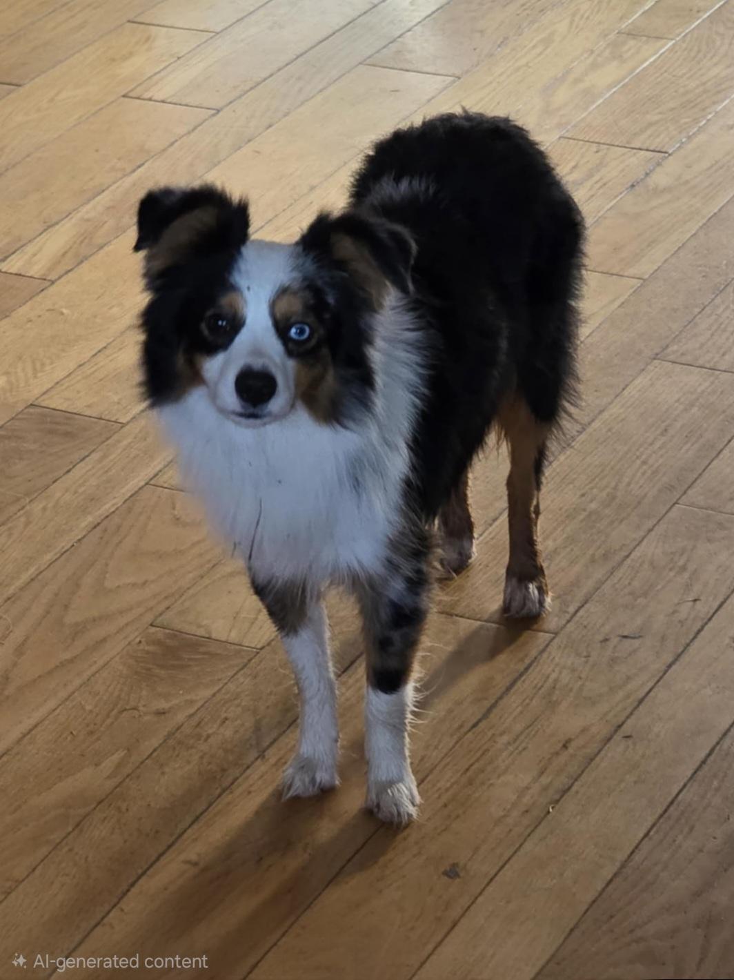 Bailey, Adopted, Young Male Australian Shepherd.