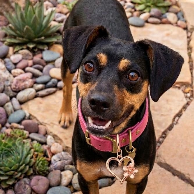 Switch, ADOPTABLE, Young Female Miniature Pinscher & Jack Russell Terrier.