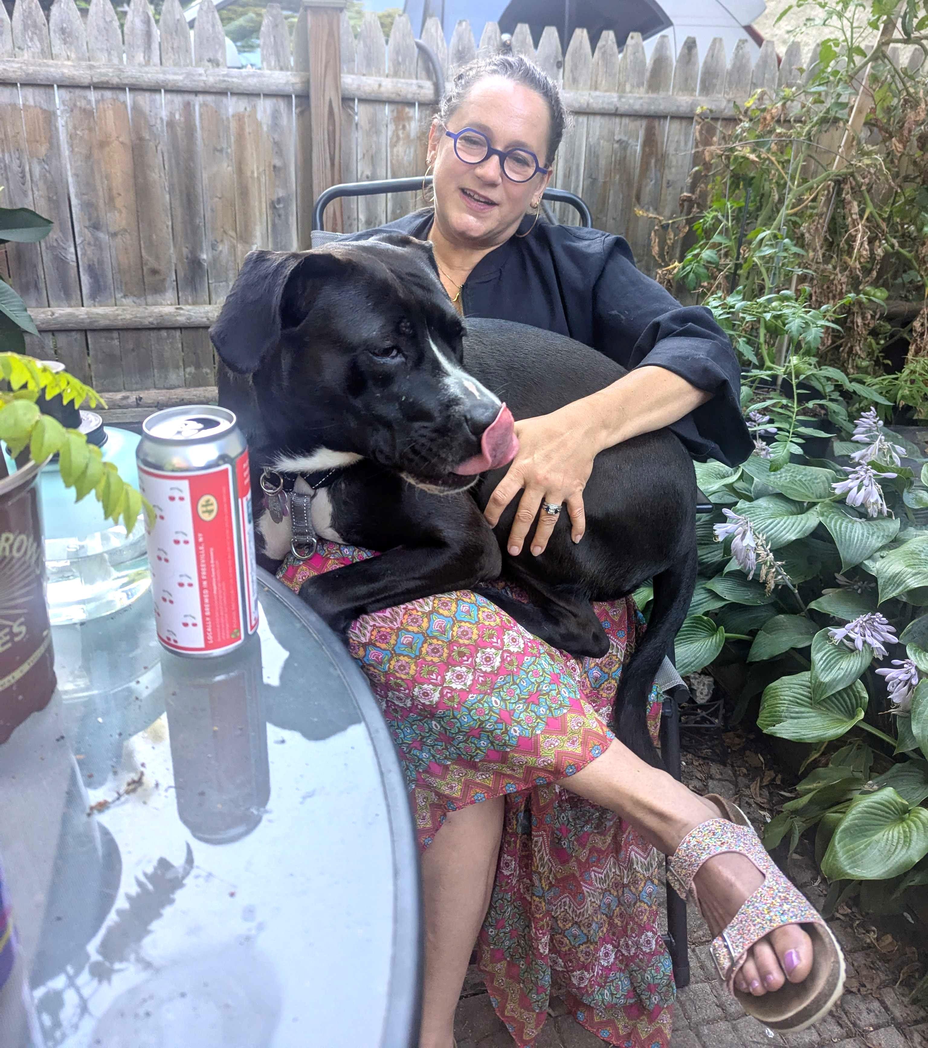 Quiche Lorraine (super cuddler!)