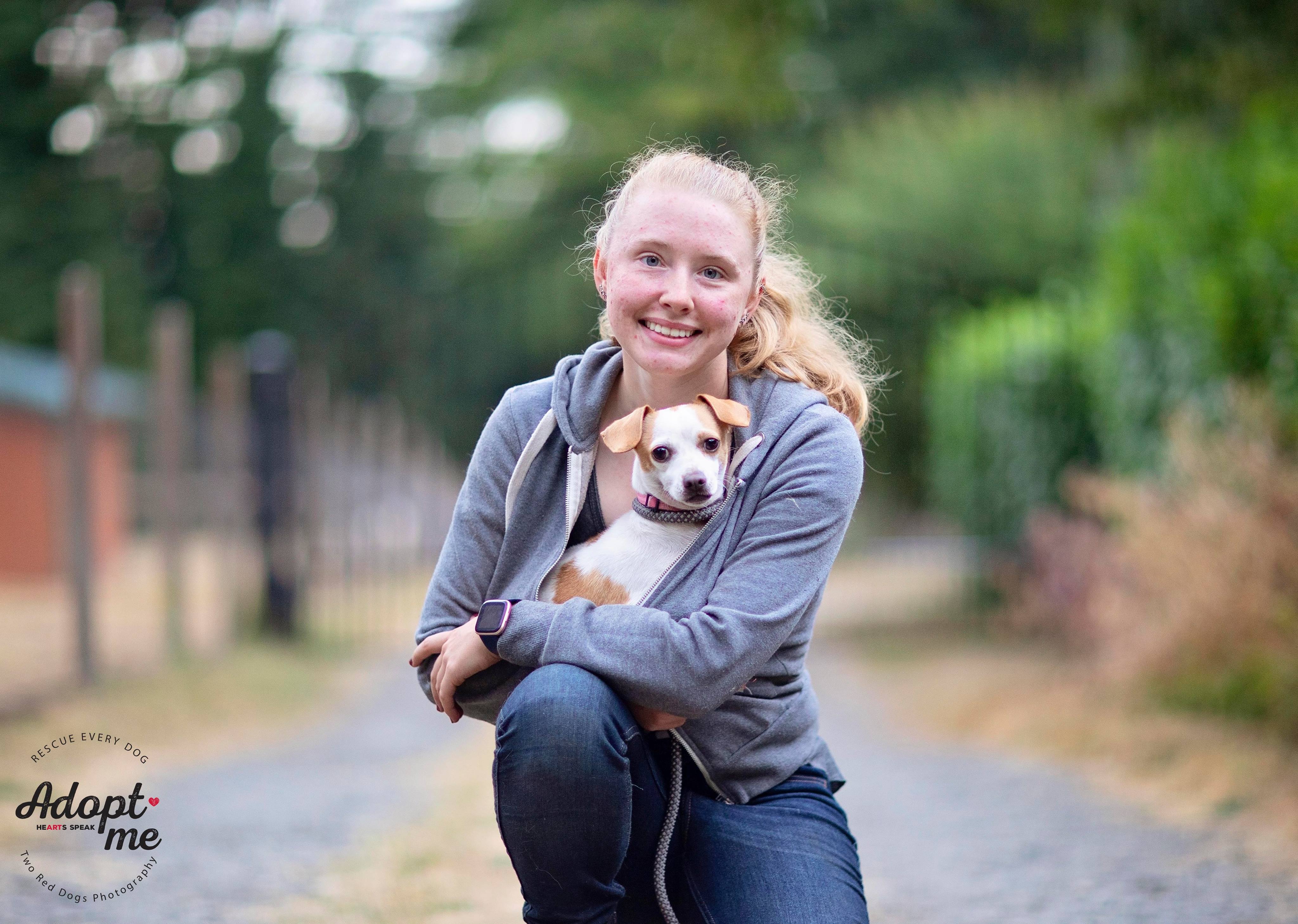 Enlarge Bianca & Guero - Bianca, a Adoptable mixed breed in Seattle, WA image 1/6