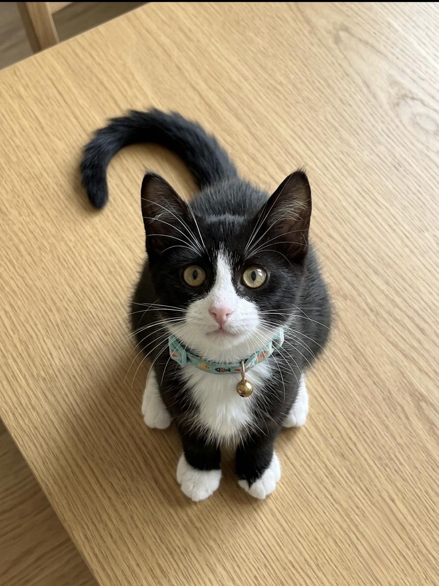 Milo (he wants to go home with his sister Coco)., adopted, Kitten Male Domestic Short Hair.