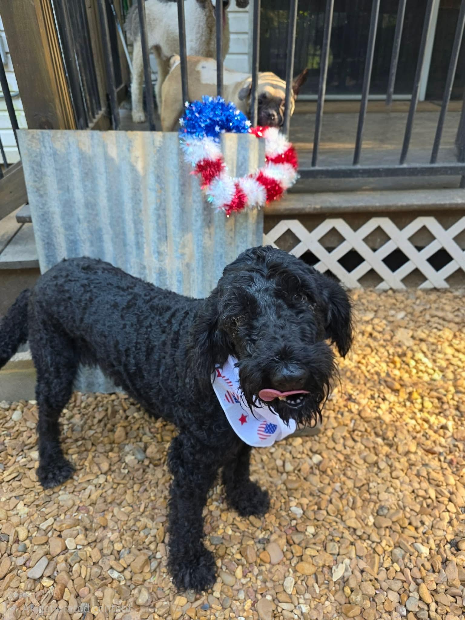 Enlarge Buddy, a Adoptable Goldendoodle in Clark, NJ image 1/5