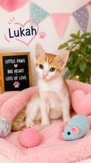 Enlarge Lukah, a Adoptable Domestic Short Hair in Oakland Park, FL image 2/2