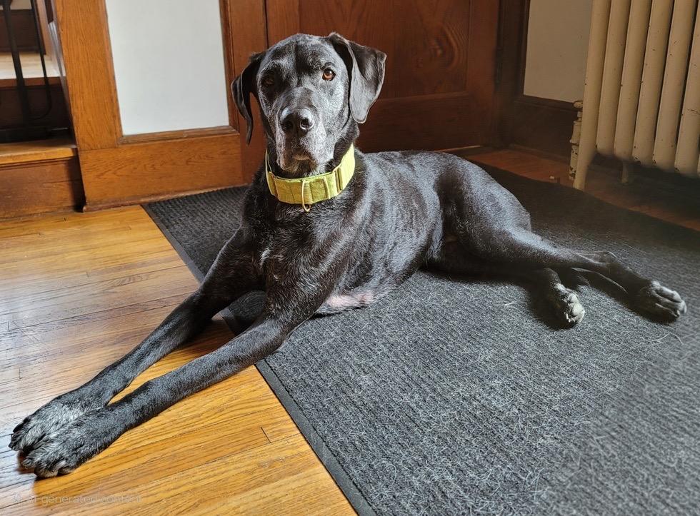 Alice, Adoptable, Adult Female Great Dane & Labrador Retriever.