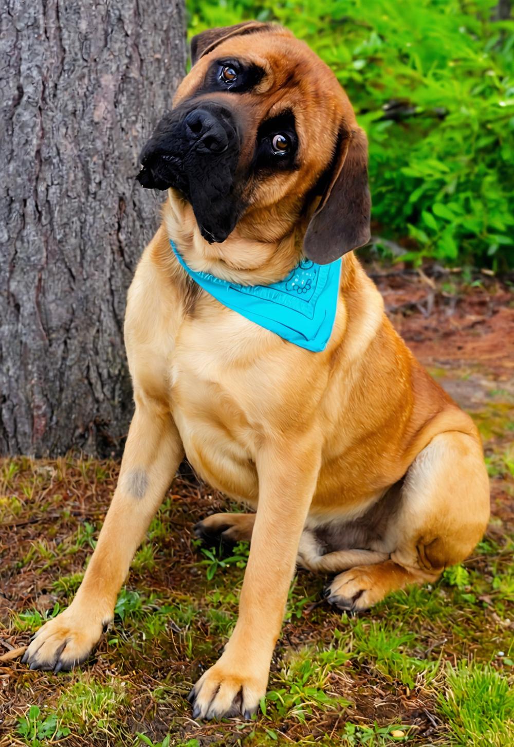 Groot, a Adoptable Bullmastiff in Cheboygan, MI image 5/6