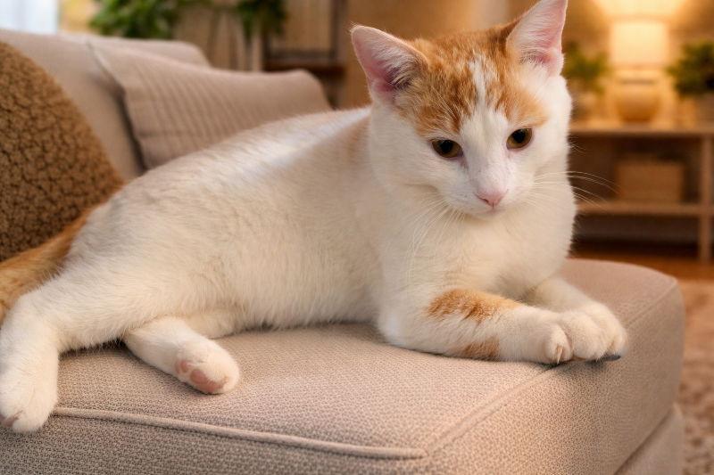 Taylor FIV+, a Adoptable Domestic Short Hair in Knoxville, TN image 2/2